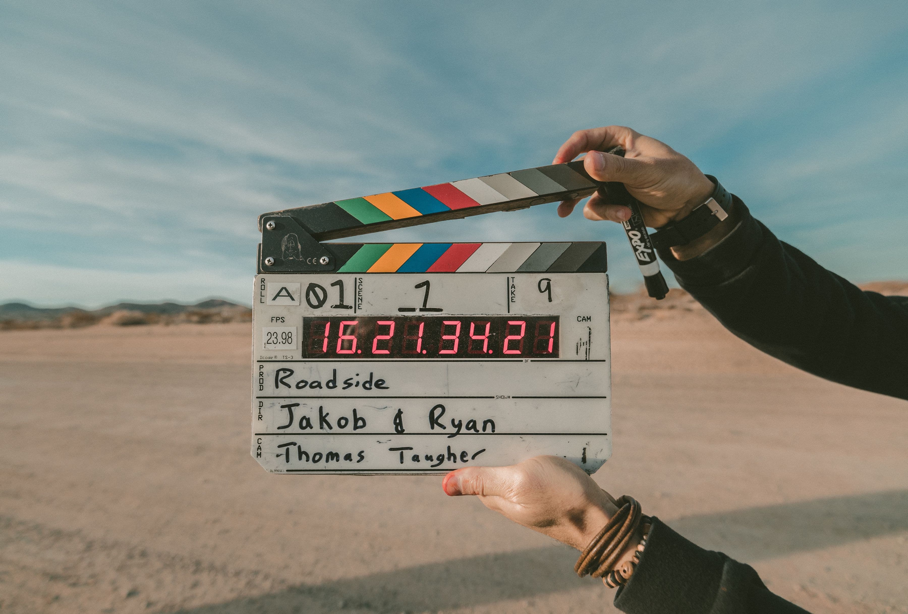 An picture of clapperboard