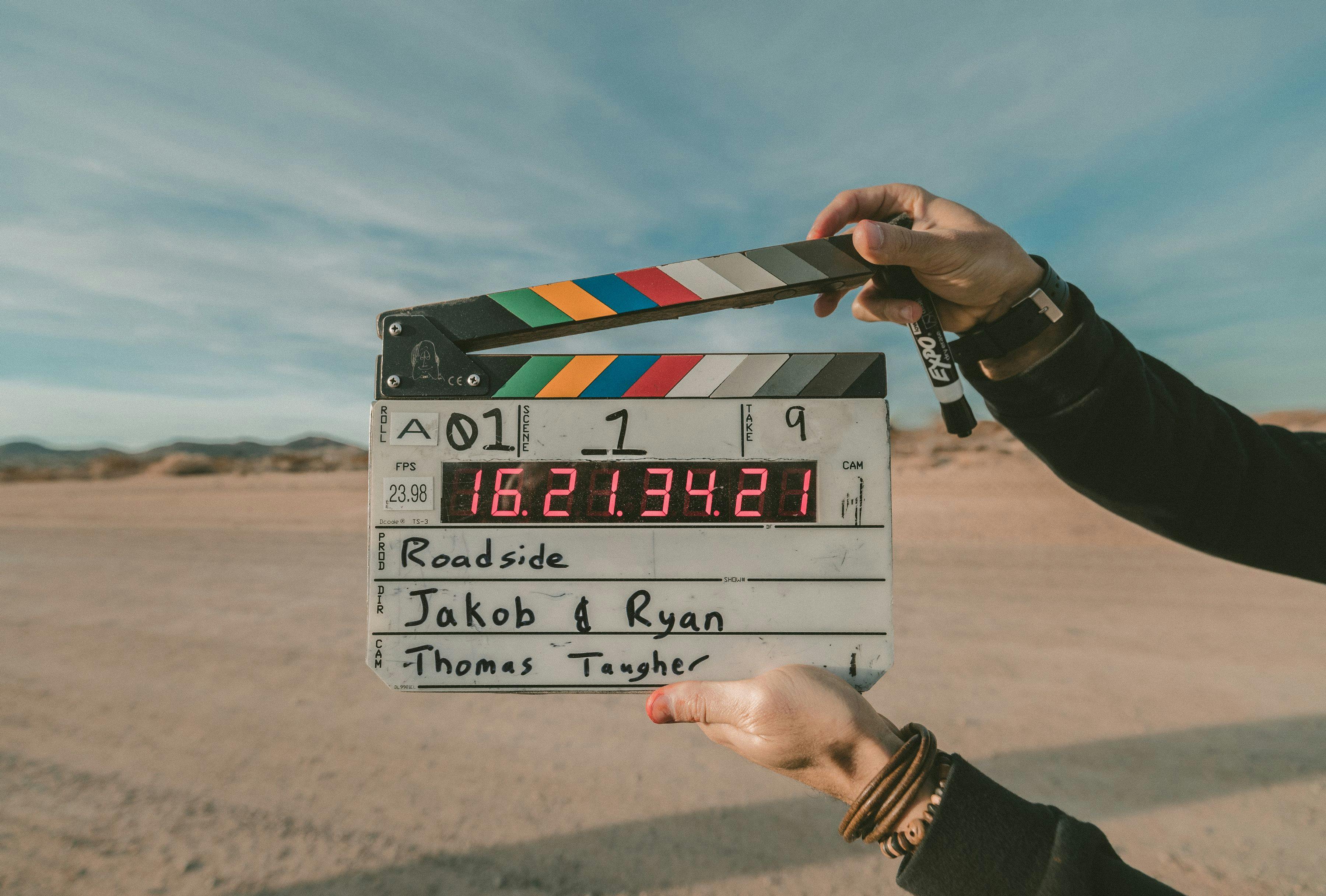 An picture of clapperboard